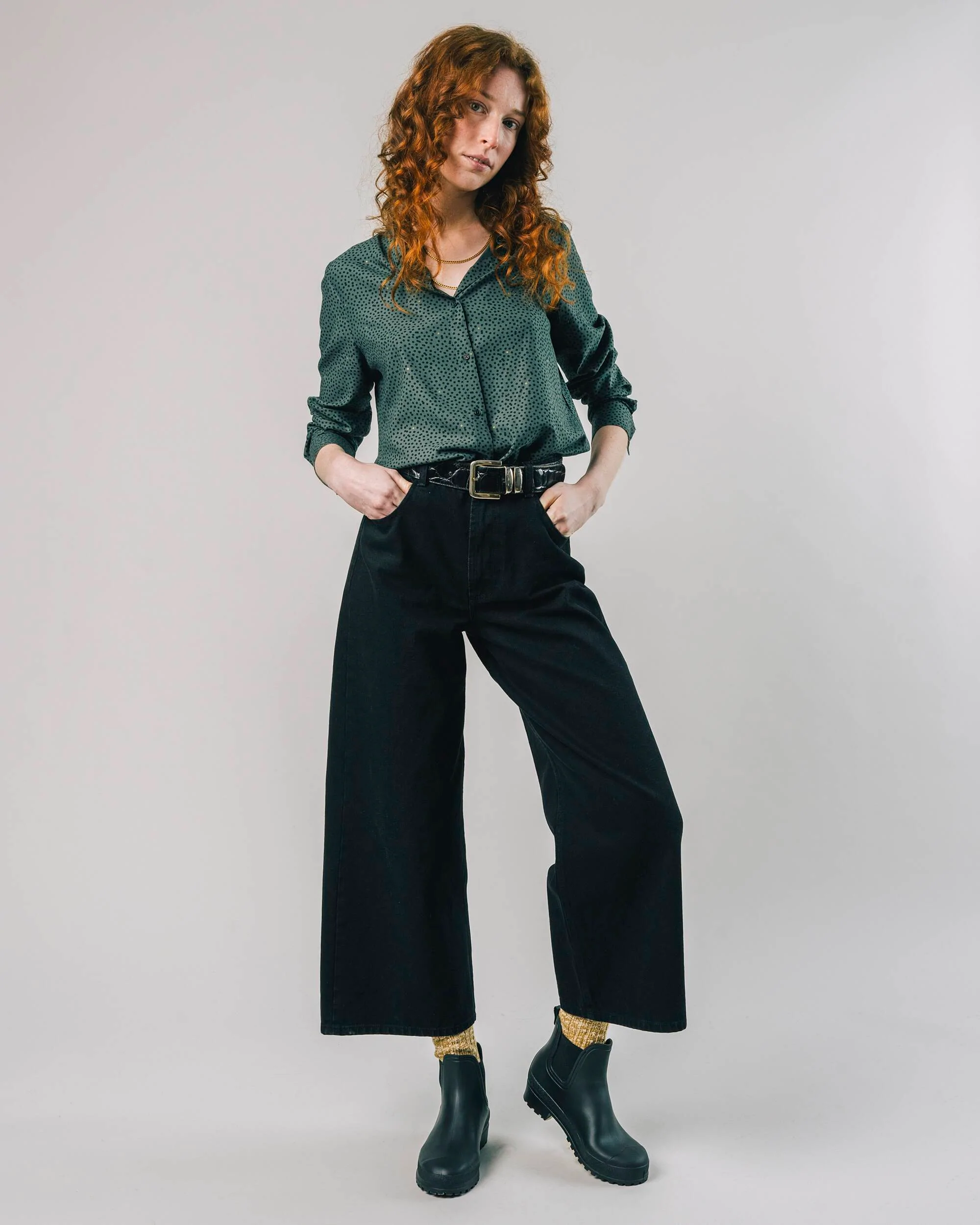 5 POCKET PANTS BLACK