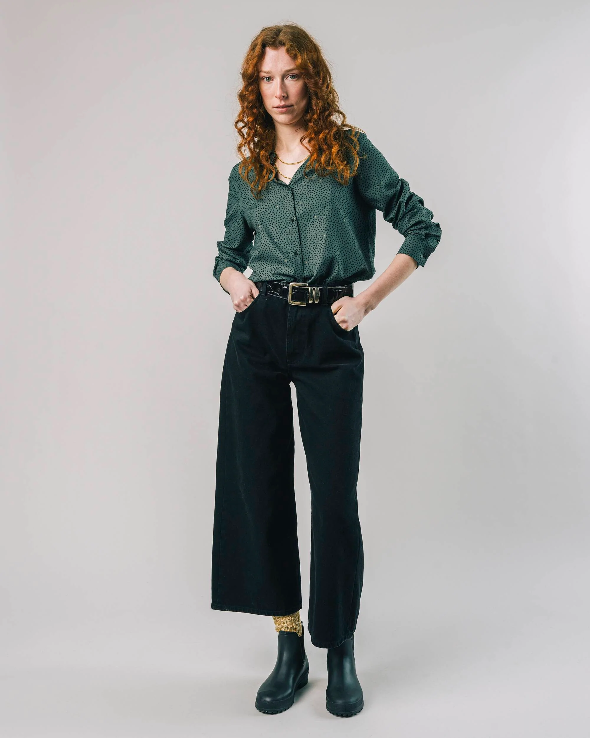 5 POCKET PANTS BLACK