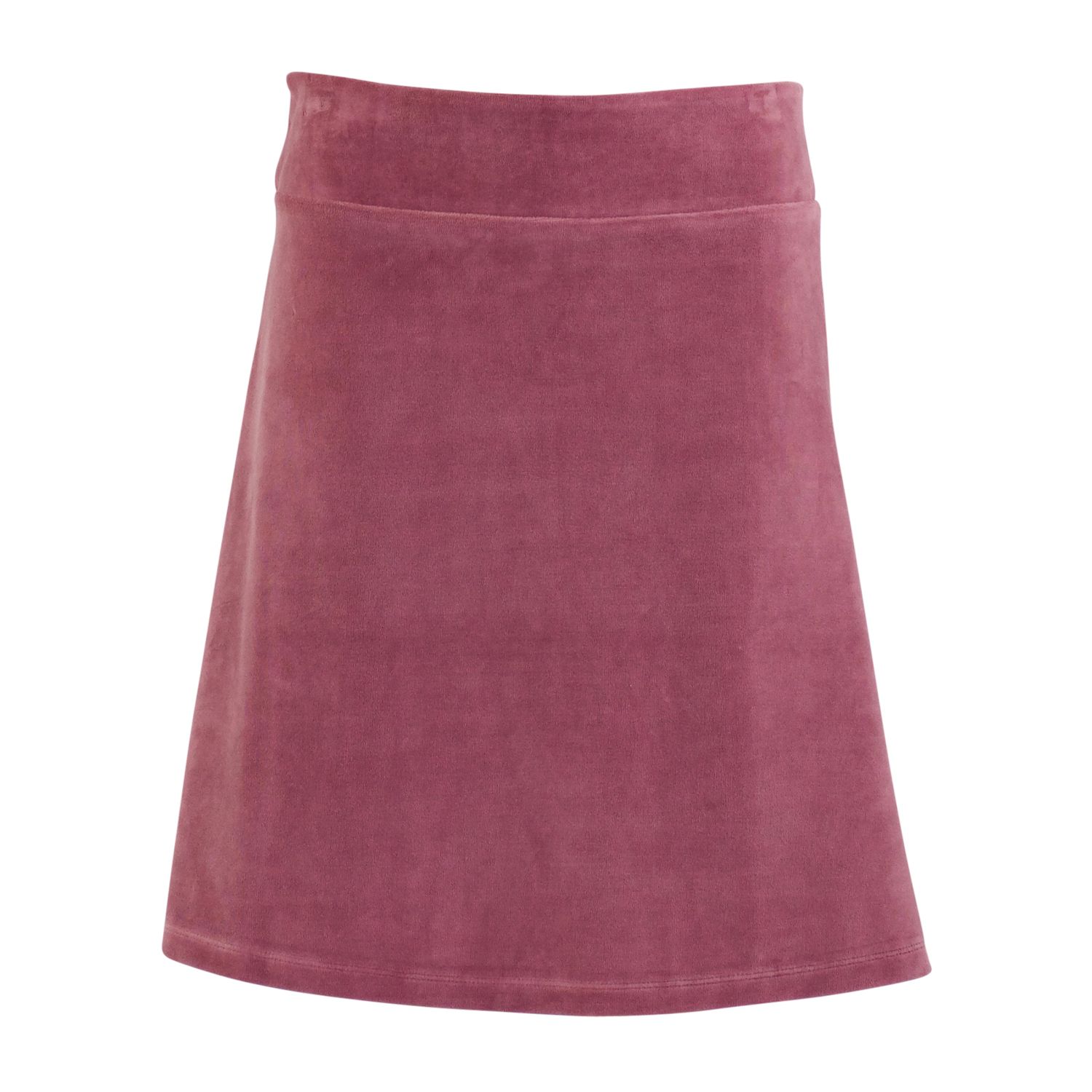 SKIRT LONG MAUVE VELVET