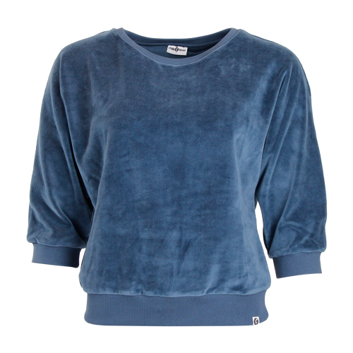 SWEATER SYBILLE BLUE VELVET
