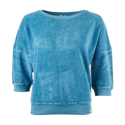 SWEATER SYBILLE VELVET SEAPORT
