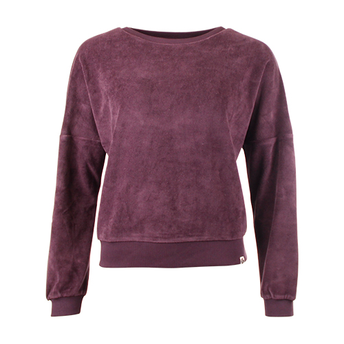 SWEATER LIMA VELVET PLUM PERFECT