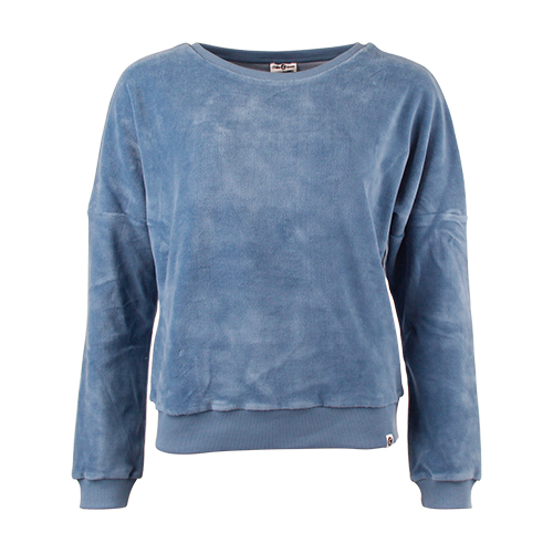 SWEATER LIMA VELVET PROVINCIAL BLUE