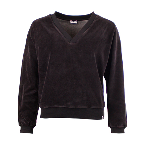 SWEATER LOIS VELVET JET BLACK