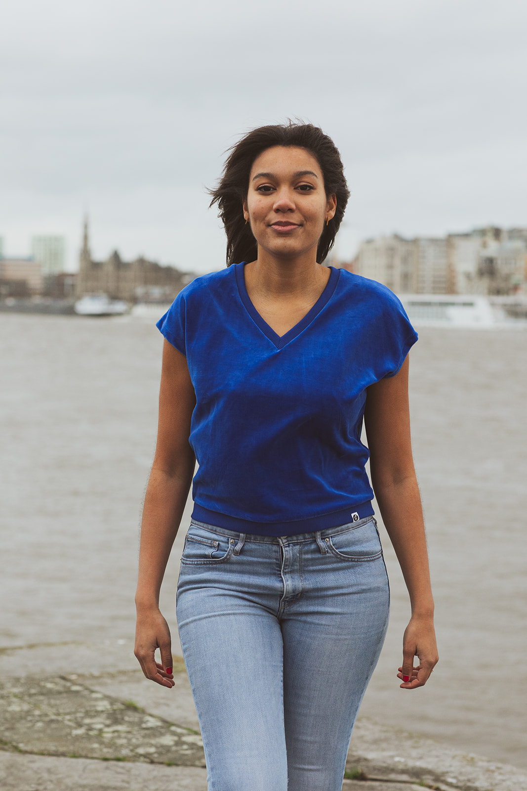 SHIRT LISE SURF VELVET