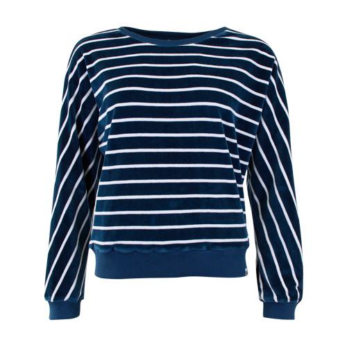 SWEATER LIMA STRIPES MAJOLICA BLUE