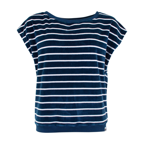 SHIRT FENNA STRIPES MAJOLICA BLUE