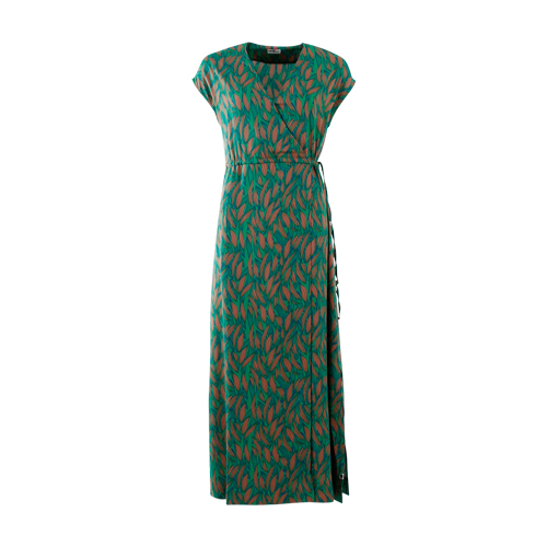 DRESS ELIZA LEAVES