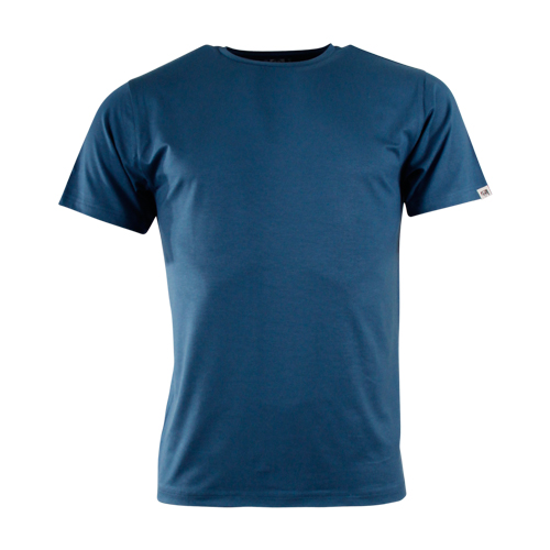 T-SHIRT BLUE JERSEY BAMBOO