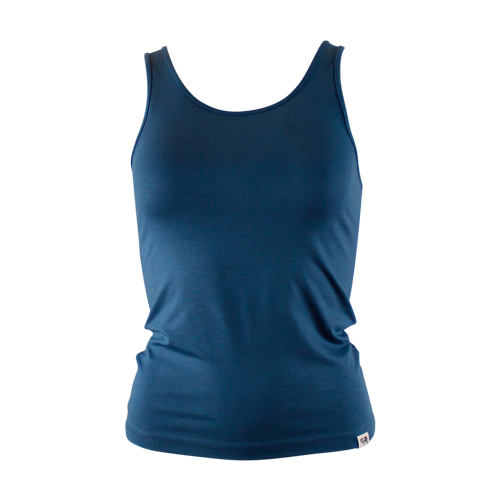 SINGLET WOMAN BLUE BAMBOO