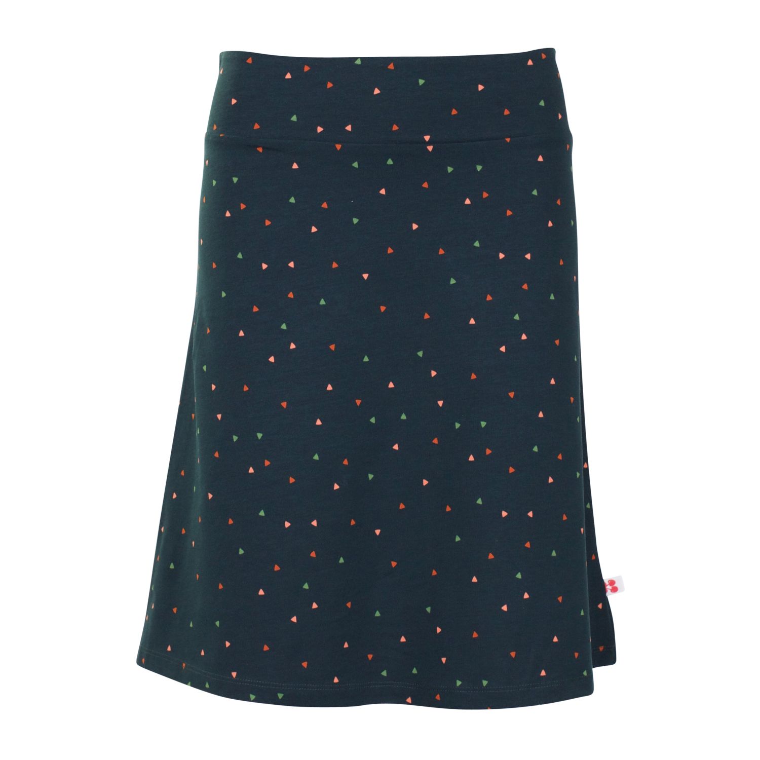 SKIRT BASIC TRIANGLE GREEN