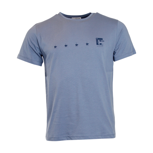 T-SHIRT ARNE BARISTA BLUE MIRAGE