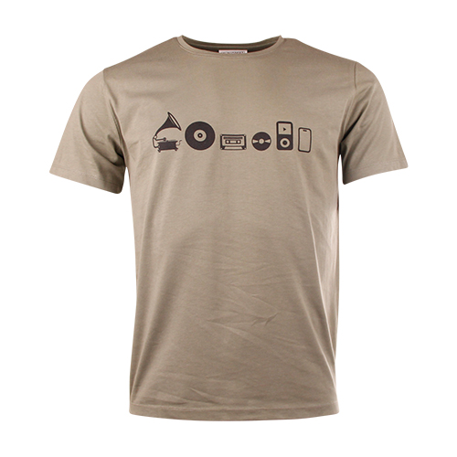 T-SHIRT ARNE MUSIC EVOLUTION SEA SPRAY