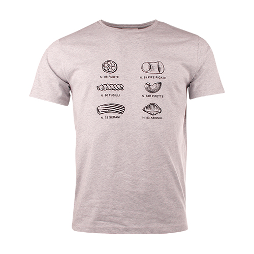 T-SHIRT ARNE PASTA GREY MELEE