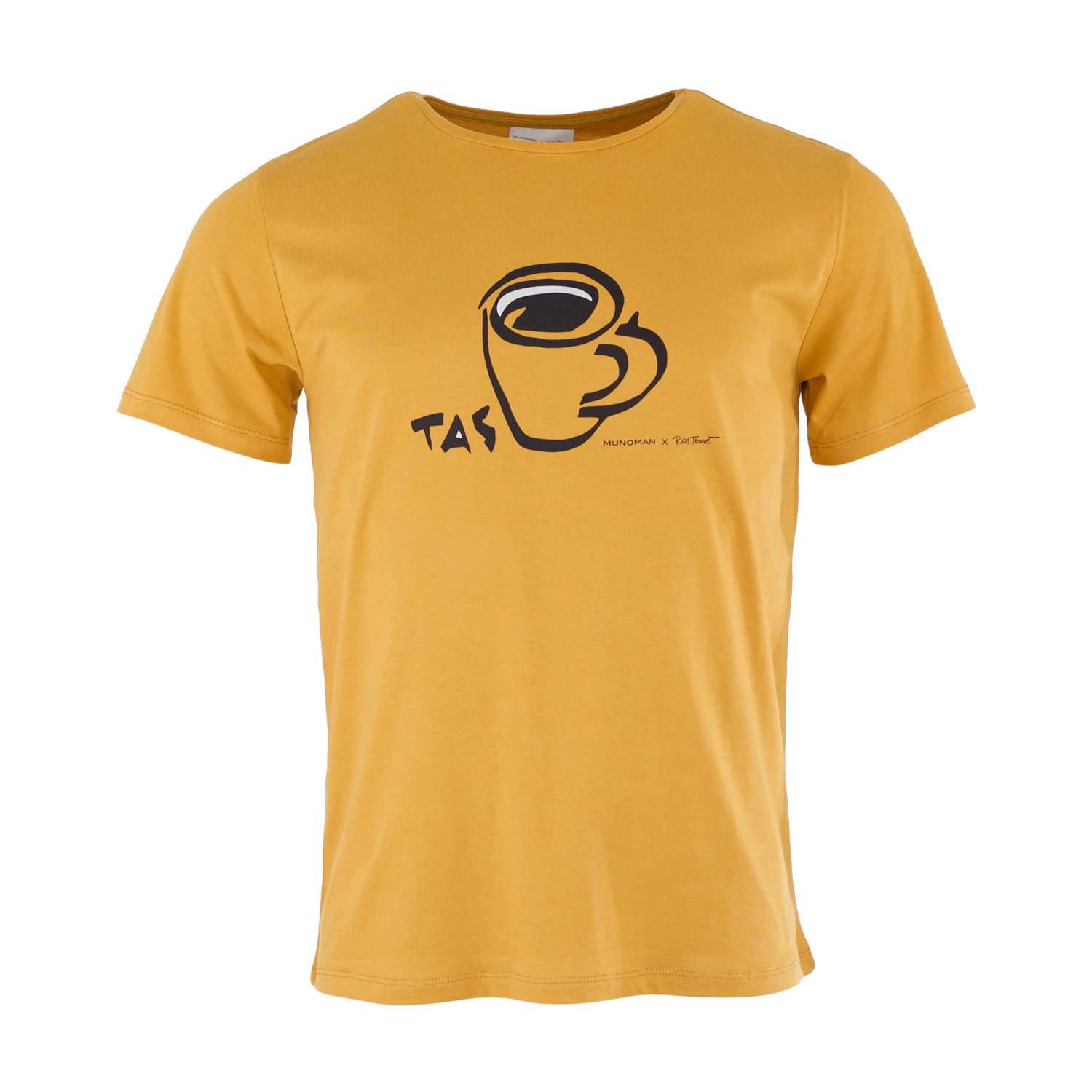 T-SHIRT ARNE TAS MUSTARD x RUDY TROUVE