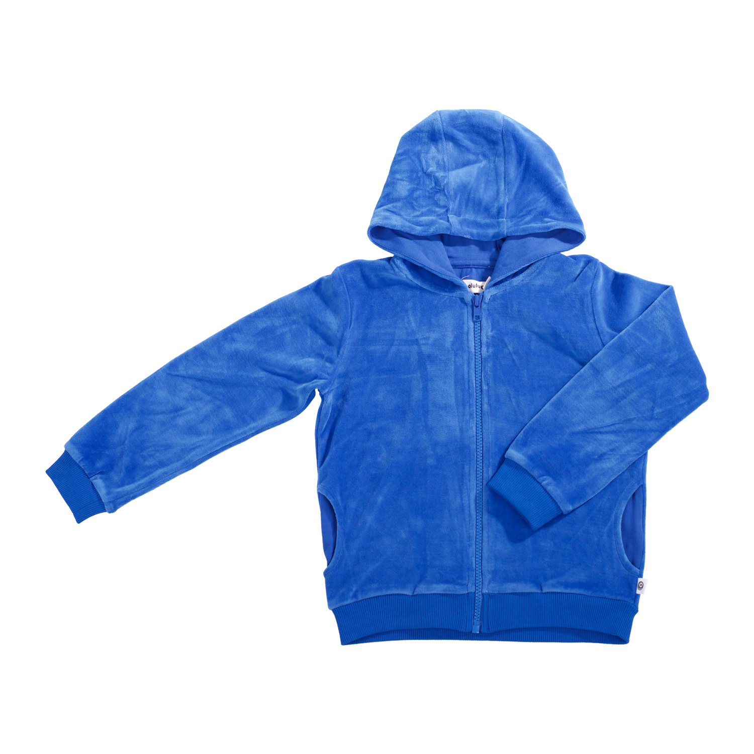 HOODIE LARS VELVET BLUE (98/152)