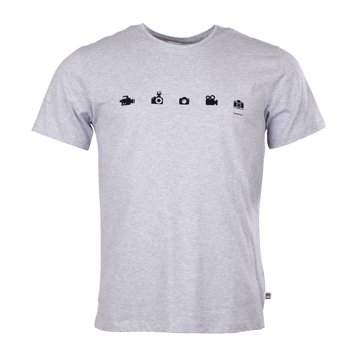 T-SHIRT TITO PHOTO GREY MELEE