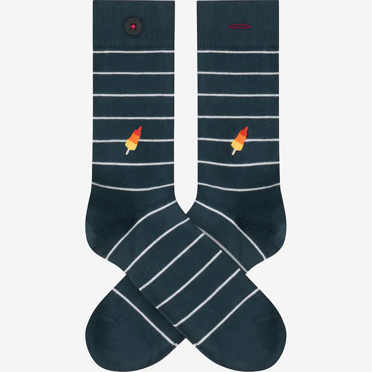 Socks Striped Rocket