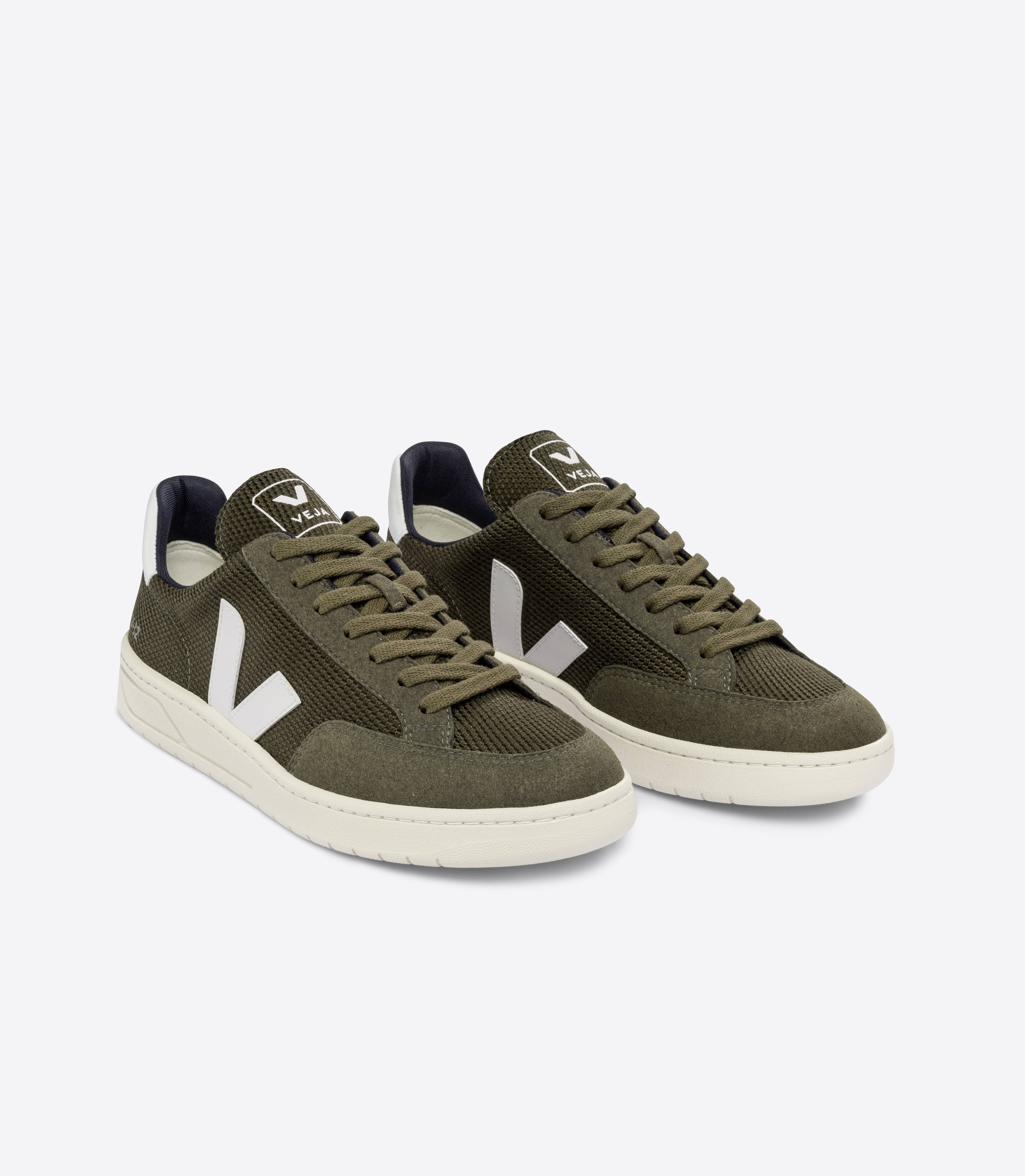 V-12 VEGAN B-MESH OLIVE WHITE