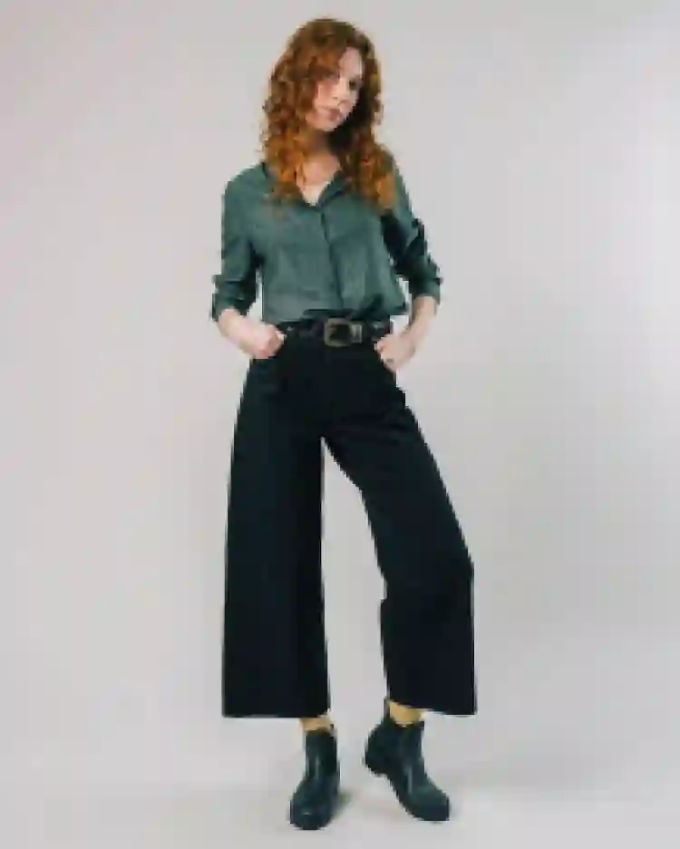 5 POCKET PANTS BLACK