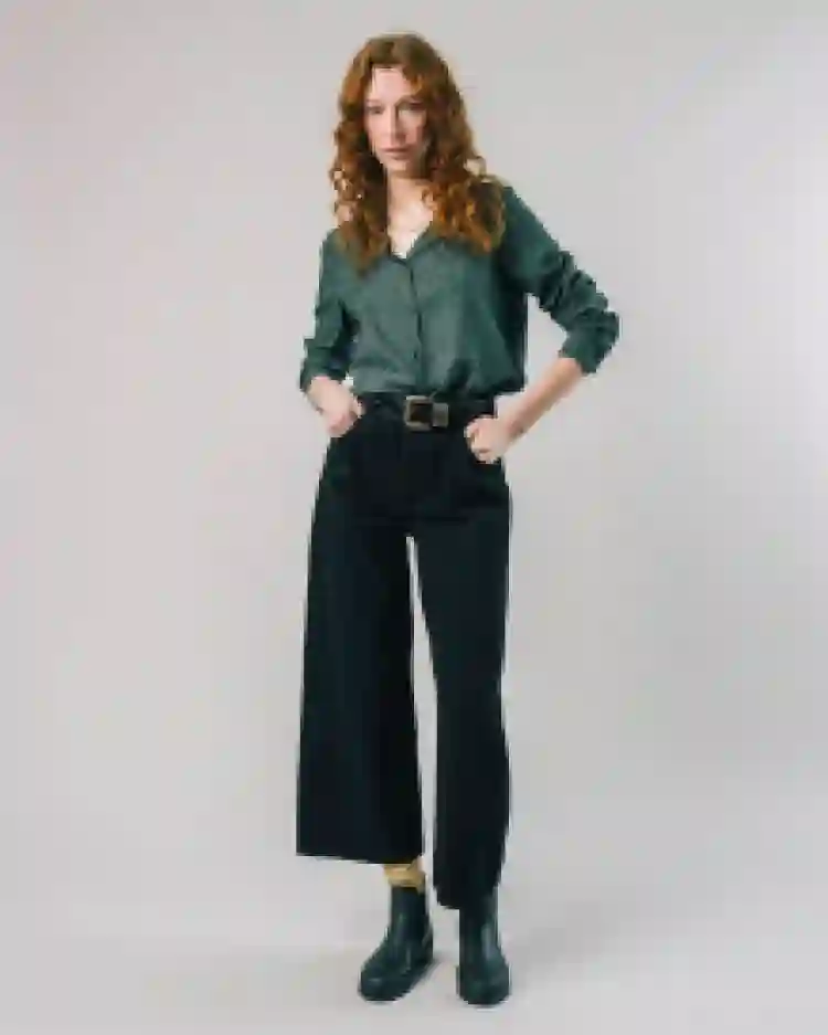 5 POCKET PANTS BLACK