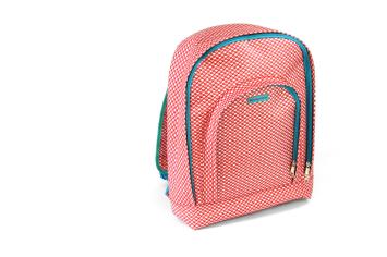 BACKPACK ROUND RED