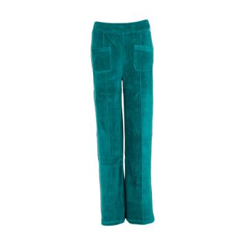 PANTS FENNA GREEN VELVET