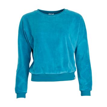 SWEATER LIMA TURQUOISE VELVET