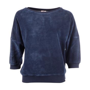 SWEATER SYBILLE VELVET DRESS BLUES