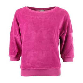 SWEATER SYBILLE VELVET PURPLE WINE