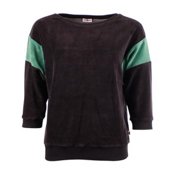 SWEATER ONA VELVET JET BLACK