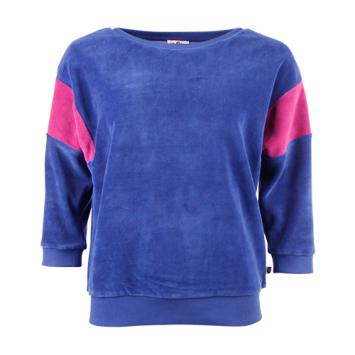 SWEATER ONA VELVET SODOLATIE BLUE