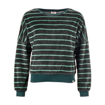 SWEATER LIMA VELVET STRIES PONDEROSA-FIR