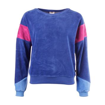 SWEATER ONAYA VELVET SODALTE BLUE