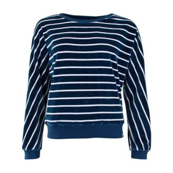 SWEATER LIMA STRIPES MAJOLICA BLUE