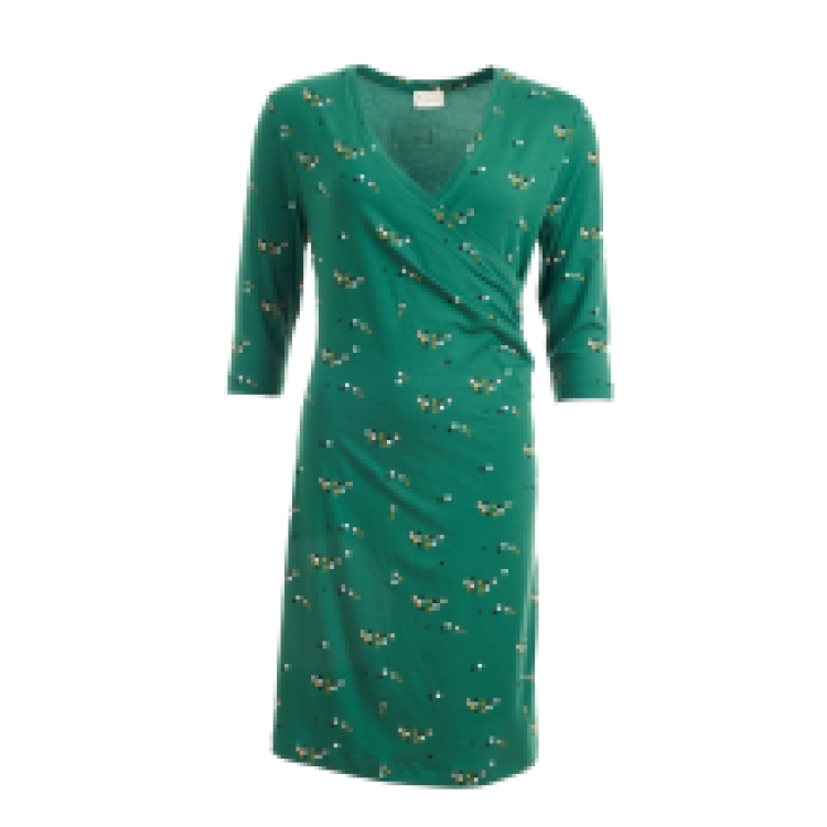 DRESS EMILIA DOTS GREEN