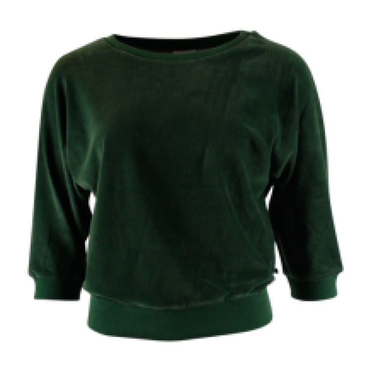 SWEATER SYBILLE CORDUROY GREEN