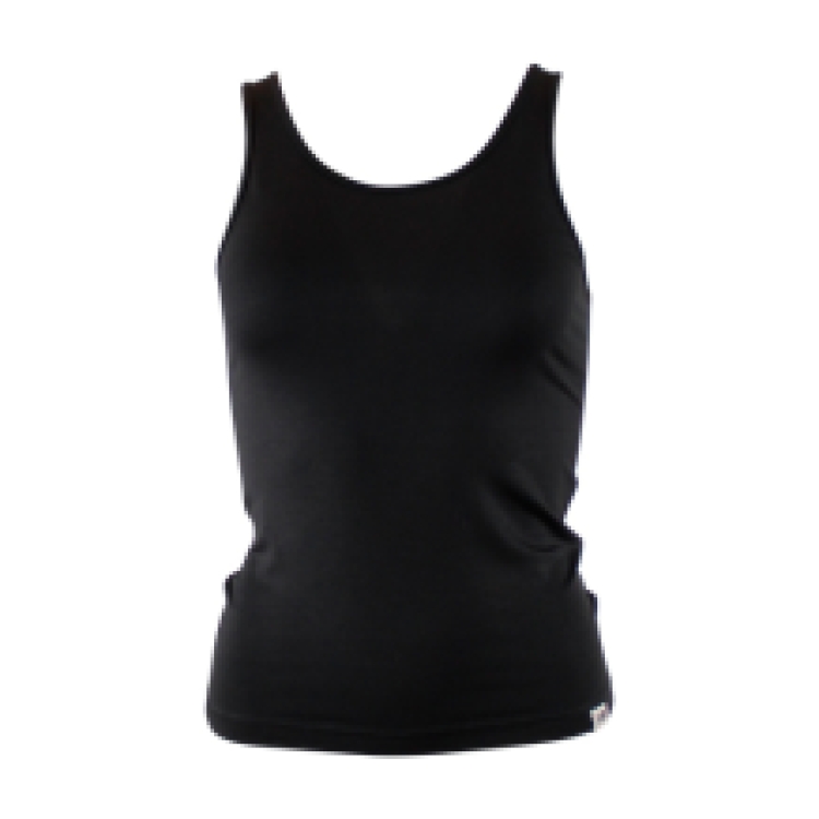 SINGLET WOMEN DARKGREY BAMBOO