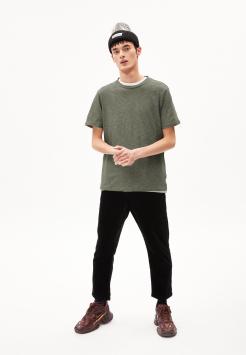 JAAMES STRUCTURE T-SHIRT CARBON GREEN