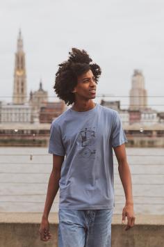 T-SHIRT ARNE BIALETTI BLUE MIRAGE