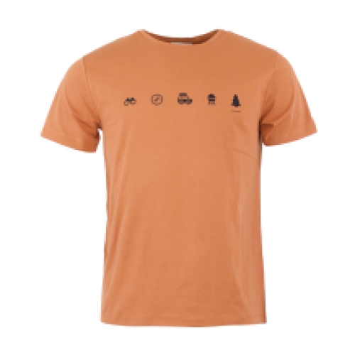 T-SHIRT ARNE CAMPING HAZEL