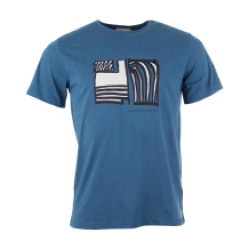 T-SHIRT ARNE GRAPHIC TEAL x RUDY TROUVE