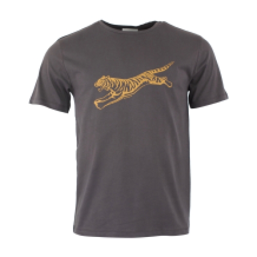 T-SHIRT ARNE TIGER DARKGREY