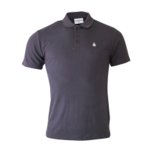 POLO MAURO COFFEE DARKGREY