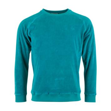 SWEATER ILIAS VELVET DEEP LAKE