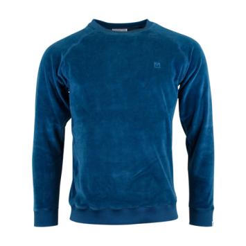 SWEATER ILIAS MAJOLICA BLUE VELVET