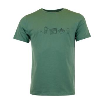 T-SHIRT ARNE SUNDAY MORNING GREEN