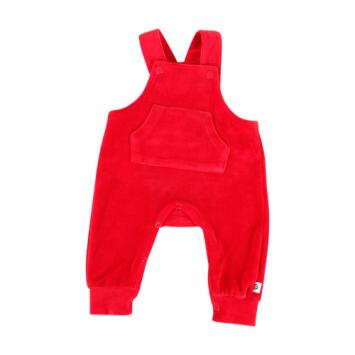 OVERALL JENS VELVET RED