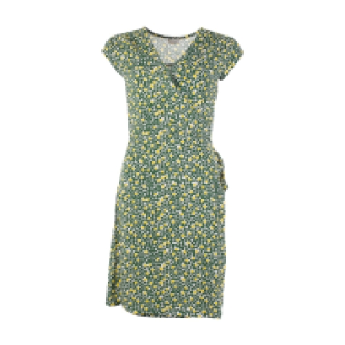 DRESS MILLA PEBBLES GREEN