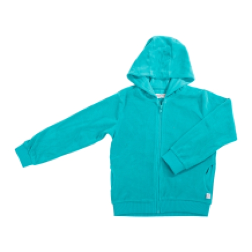 HOODIE LARS VELVET TROPICAL 